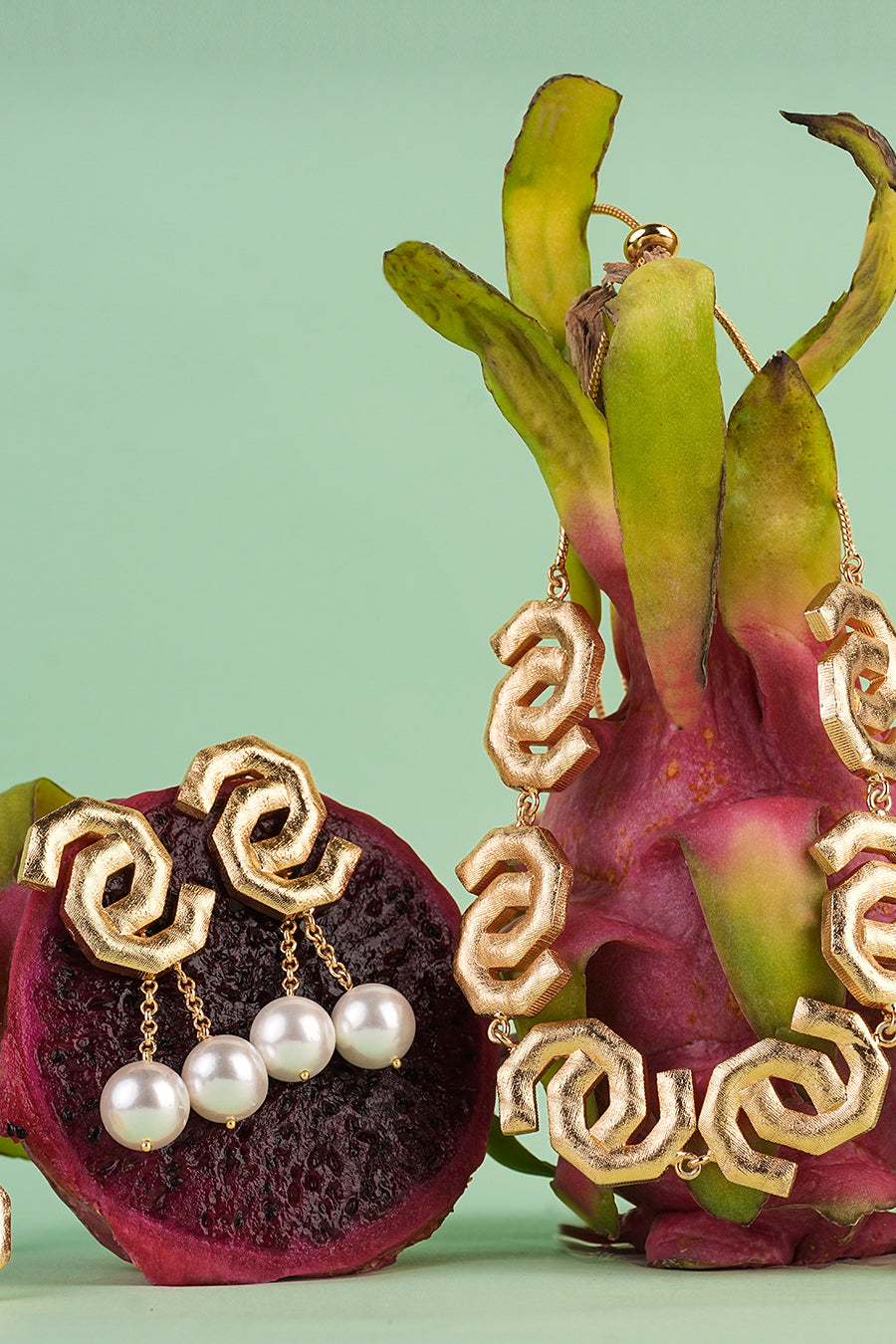 ALM - Symphony plated earrings