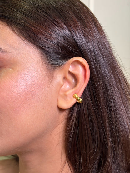 Molten drops earcuff