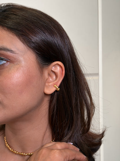 Molten drops earcuff